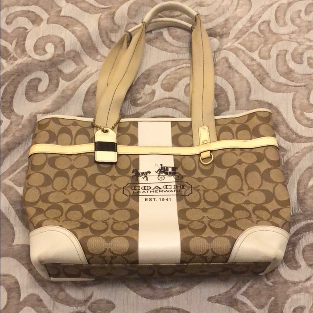 Authentic Coach Tote Purse
